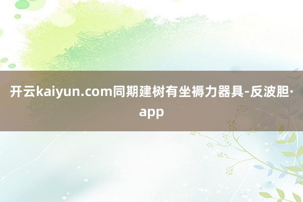 开云kaiyun.com同期建树有坐褥力器具-反波胆·app