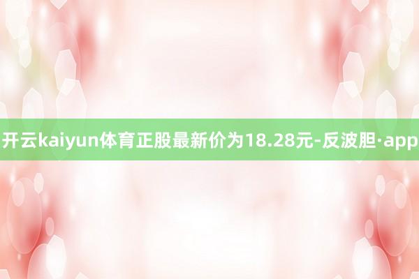 开云kaiyun体育正股最新价为18.28元-反波胆·app