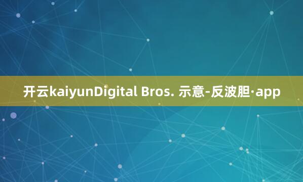 开云kaiyunDigital Bros. 示意-反波胆·a